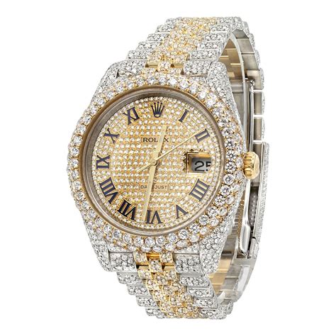 big fake diamond watches|watches with faux diamonds.